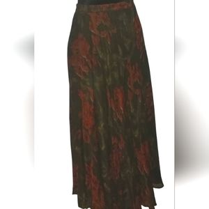 Beautiful Coldwater Creek Reversible midi skirt perfect for Autumn.